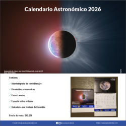 Calendario Astronómico Cassiopeia 2026